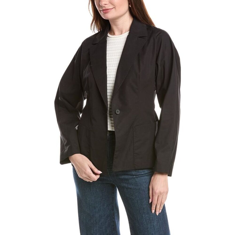 Lafayette 148 New York Womens  Pintuck Back Jacket